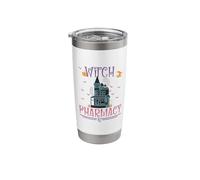 Pharmacy Halloween Witch Pharmacist Technician CPht Stainless Steel Insulated Tumbler