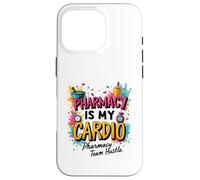 Pharmacy Is My Cardio Pharmacy Team Hustle Case for iPhone 16 Pro