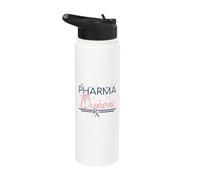 Pharmacy Pharma Queen Pharmacist Technician CPht Stainless Steel Insulated Water Bottle