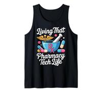 Pharmacy Tech Life Technician RX CPhT Pharmacy Tank Top