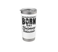 Pharmacy Tech Technician Pharmacist Student Born to Be A Stainless Steel Insulated Tumbler