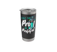 Pharmacy Tech Technician Pharmacist Student I Put The Pro in Stainless Steel Insulated Tumbler