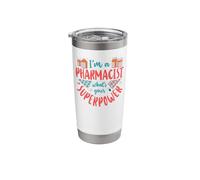 Pharmacy Tech Technician Pharmacist Student I'm A Pharmacist Stainless Steel Insulated Tumbler