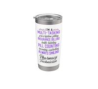 Pharmacy Tech Technician Pharmacist Student I'm A Stainless Steel Insulated Tumbler