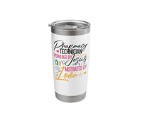 Pharmacy Tech Technician Pharmacist Student Jesus Faith Stainless Steel Insulated Tumbler