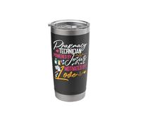 Pharmacy Tech Technician Pharmacist Student Jesus Faith Stainless Steel Insulated Tumbler