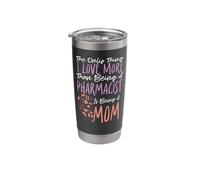 Pharmacy Tech Technician Pharmacist Student Mom The Only Stainless Steel Insulated Tumbler