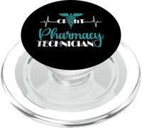 Pharmacy Technician CPhT Tech Heartbeat EKG Pharmacist Gift PopSockets PopGrip for MagSafe