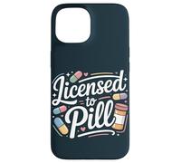 Pharmacy Technician Pun Pill RX Crew CPhT Case for iPhone 15