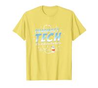 Pharmacy Technicians: Like A Doctor But Cooler T-Shirt, Men, Lemon, M