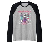 Pharmacy Where Magic Happens Pharmacist Technician CPht Raglan Baseball Tee
