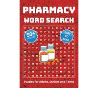 Pharmacy Word Search Puzzle Book: Word Searches with Easy to Read Print about Pharmacy, Medicine, Healthcare and More | 6x9 inches, 110 pages | 50+ Puzzles … Gift for Vacations, Holidays and Free Time