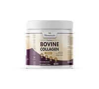 Pharmanostix Hydrolysed Bovine Collagen Powder 10000mg Type 1 & 3 Unflavoured- Grass Fed -18 Amino Acids- High Strength Protein Peptides for Women & Men- Halal - for Healthy Skin Hair Nails -Keto