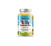 Pharmanostix Kids Probiotics Plus Vegan Gummies - 150 Natural Pineapple Flavour - with Lactobacillus & Bifidobacterium - Supported with Vitamin C, B3, B5 & B6 - for Immune Support & Gut Health