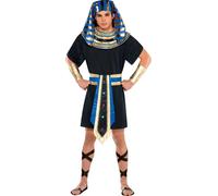 Bristol Novelty Adults Pharaoh Set Headpiece, Collar & Belt, One Size Halloween