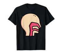 Pharynx Membrane-Lined Cavity Behind the Nose and Mouth Value Graphic T-Shirt