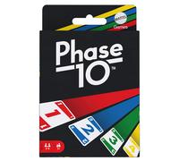 Phase 10 card game, sequences rummy-like card game, includes 108 cards, FFY05