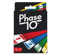 Phase 10 card game, sequences rummy-like card game, includes 108 cards, FFY05