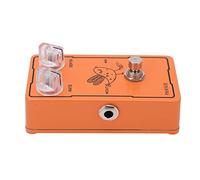 Phase Effect Guitar Pedal Orange Metal Shell, Monoblock with Rate and Depth Knobs - Built In 9V 300mAh Battery, Compact Design, Durable Construction for Guitar Effects