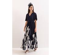 Phase Eight Women's Abigail Wrap Dress in Dark Navy | Size: 10 Phase Eight Dark Navy 10