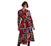Phase Eight Amita Geo Shirt Dress MULTI COLOURED SIZE 14