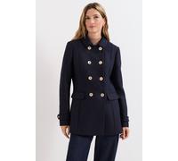 Phase Eight Women's Aurelie Wool Peacoat in Dark Navy | Size: 22 Phase Eight Dark Navy 22