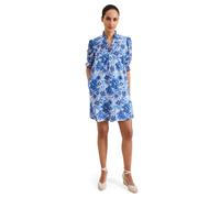 Phase Eight Azelia Printed Blue Dress BLUE SIZE 22