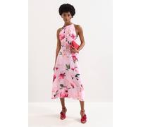 Phase Eight Bethany Midi Dress In Light Pink