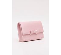 Phase Eight Women's Grosgrain Bow Clutch in Baby Pink Phase Eight Baby Pink One Size