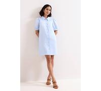 Phase Eight Women's Candice Linen Dress in Baby Blue | Size: 16 Phase Eight Baby Blue 16