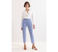 Phase Eight Carmella Printed Trouser In Cobalt Cobalt 24