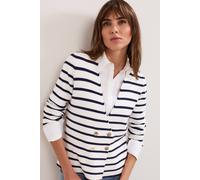 Phase Eight Clara Stripe Blazer In Dark Navy Dark Navy M