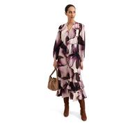 Phase Eight Clarra Floral Midaxi Dress PURPLE SIZE 10
