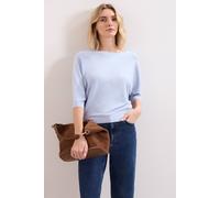 Phase Eight Cristine Batwing Boat-Neck Knit Jumper In Baby Blue Baby Blue M
