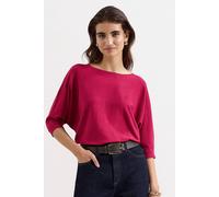 Phase Eight Women's Cristine Draped Knit Jumper in Raspberry | Size: Small