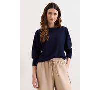 Phase Eight Cristine Slash-Neck Knitted Jumper In Dark Navy Dark Navy M