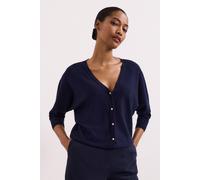 Phase Eight Women's Cristine V-Neck Cardigan in Dark Navy | Size: Medium Phase Eight Dark Navy M