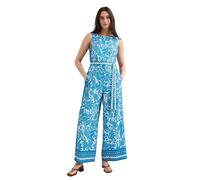 Phase Eight Cyra Prnted Jumpsuit In Turquoise Turquoise