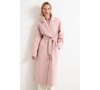 Phase Eight Darcy Double Faced Wool Coat In Dusty Pink Dusty Pink