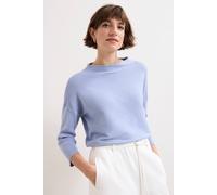 Phase Eight Women's Elise Ripple Long Sleeve Jumper in Baby Blue | Size: Medium Phase Eight Baby Blue M