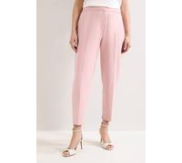 Phase Eight Women's Fara Taper Trousers in Baby Pink | Size: 10 Phase Eight Baby Pink 10