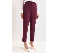 Phase Eight Women's Fara Taper Trousers in Wine | Size: 10 Phase Eight Wine 10