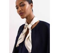 Phase Eight Geo Print Scarf Cream