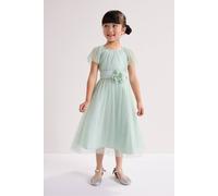 Phase Eight Girl's Jasmine Tulle Dress in Mint | Size: 3-4 Years Phase Eight Mint 3-4 Years