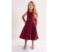 Phase Eight Girl's Melody Sequin Fit & Flare Dress in Wine | Size: 5-6 Years Phase Eight Wine 5-6 Years