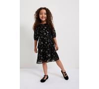 Phase Eight Girl's Nala Sparkly Smock Dress in Black | Size: 5-6 Years Phase Eight Black 5-6 Years