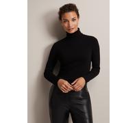 Phase Eight Women's Gwyneth Fine Knit Roll Neck Jumper in Black | Size: Large Phase Eight Black L