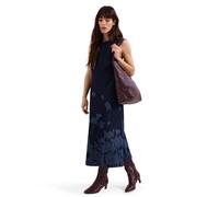 Phase Eight Juliette Cotton Denim Midi Dress DENIM SIZE 10