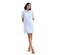 Phase Eight Linen Pale Blue Candice Dress PALE BLUE SIZE 10