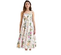 Phase Eight Lucia Hero Linen Dress Standard YELLOW SIZE 10
